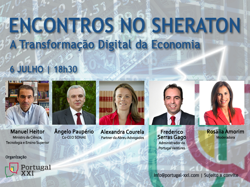 Encontros no Sheraton |  "A transformação digital da economia"