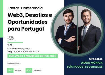 Jantar-Debate Web3, Desafios e Oportunidades para Portugal