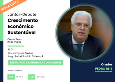 Jantar-Debate "Crescimento Económico Sustentável"